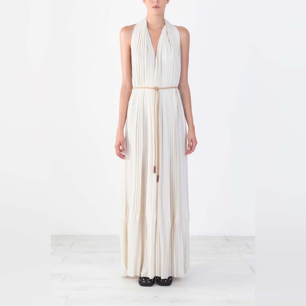 *NWT Alysi Pleated Goddess Dress**